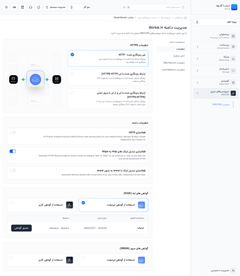 بررسی Name Serverهای دامنه